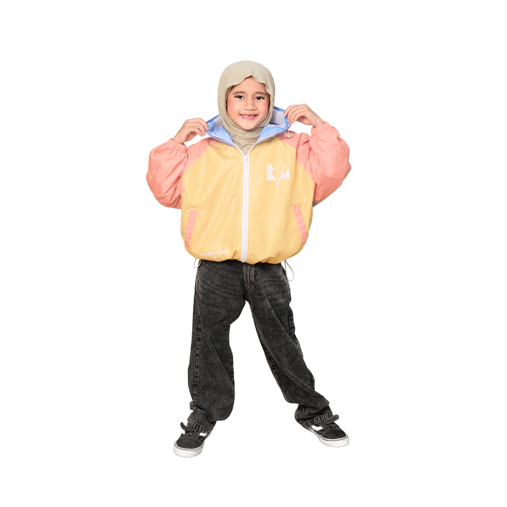 CHLOE JAKET ODETTE X MARIPI CASUAL  - BLUSH BLOOM