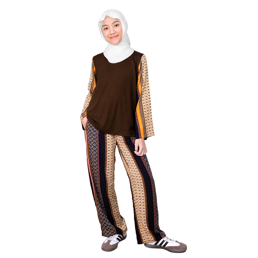 HWASA DAILY SET - ABSTRACT BROWNY