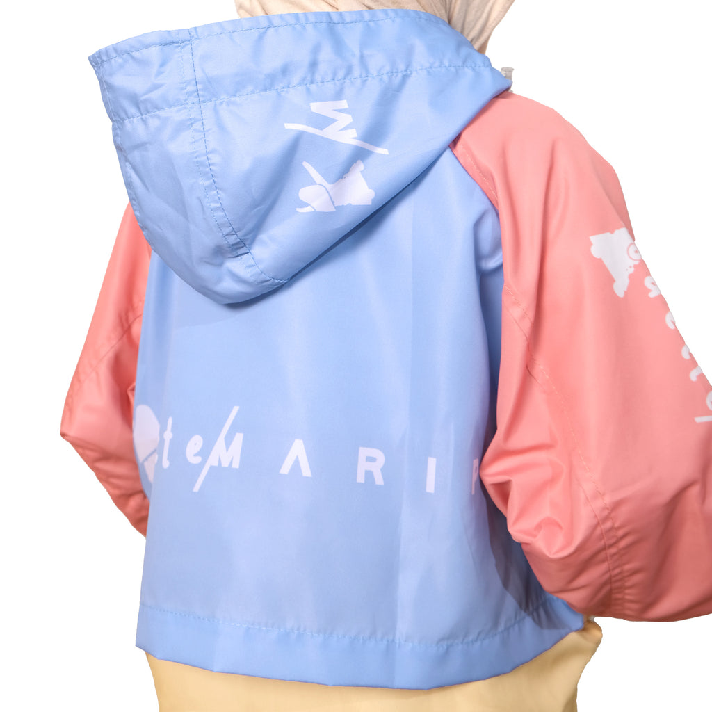 CHLOE JAKET ODETTE X MARIPI CASUAL  - BLUSH BLOOM