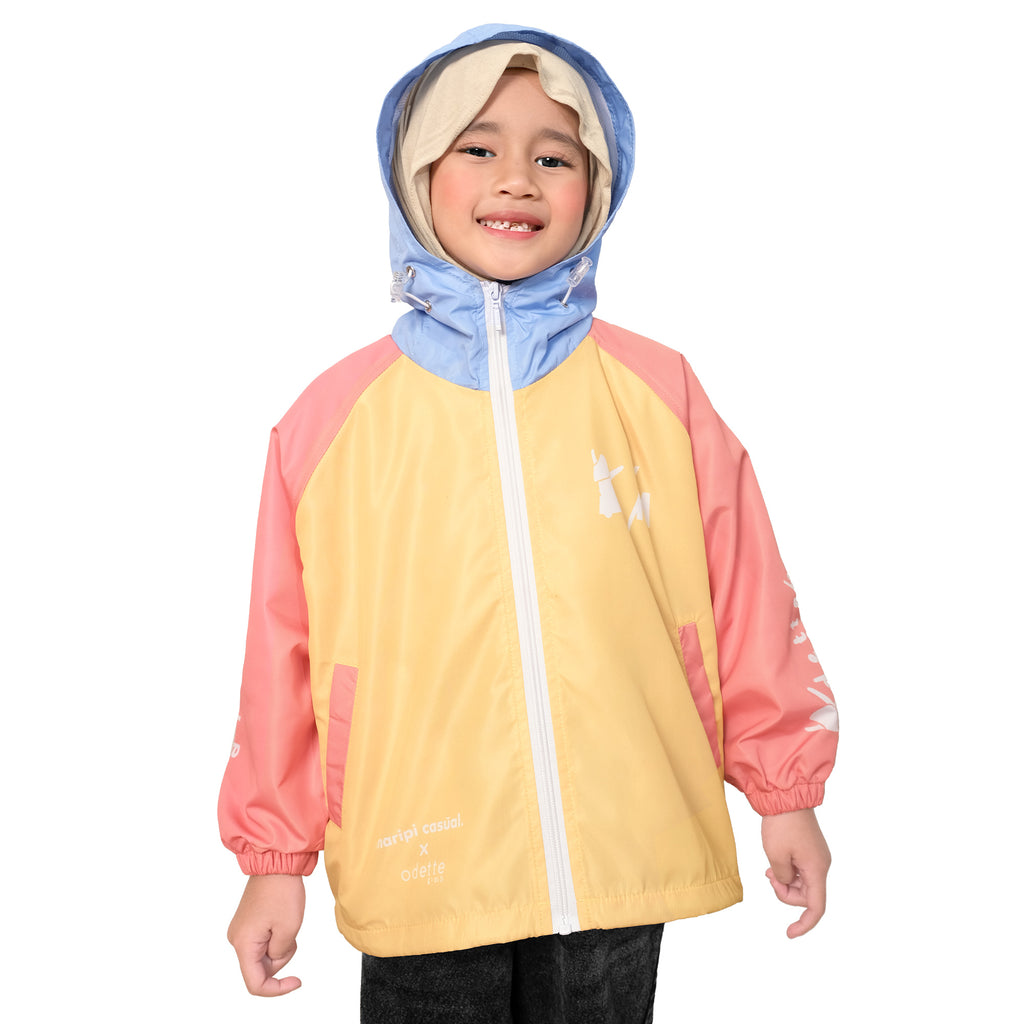CHLOE JAKET ODETTE X MARIPI CASUAL  - BLUSH BLOOM