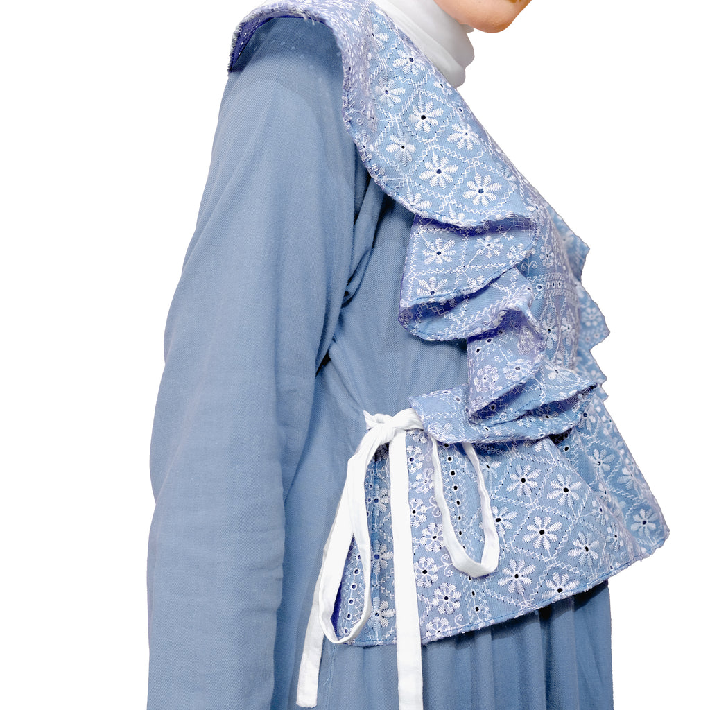 ''EID SERIES'' HIMEKA DRESS - BLUE DENIM