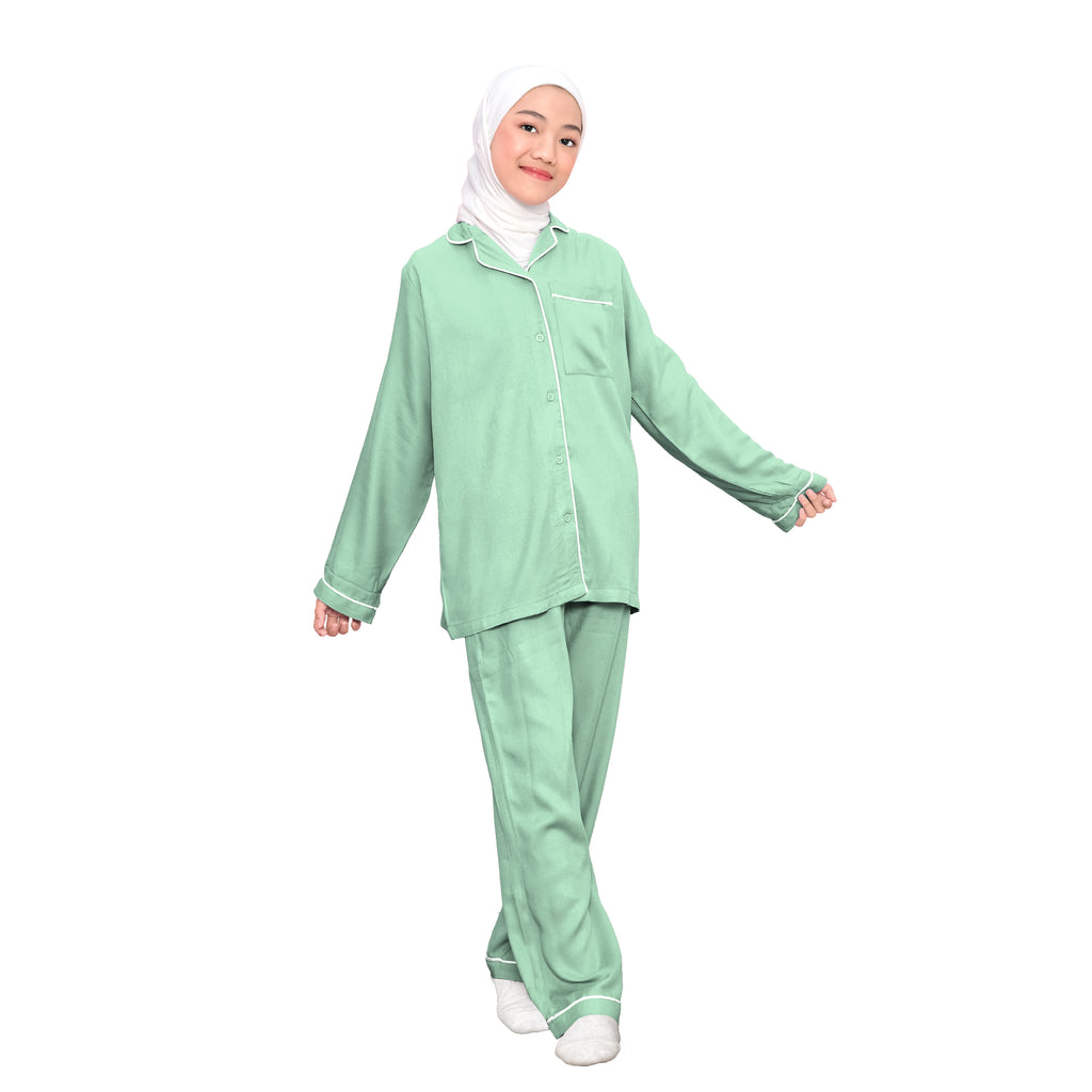 RAHA PAJAMAS - MATCHA