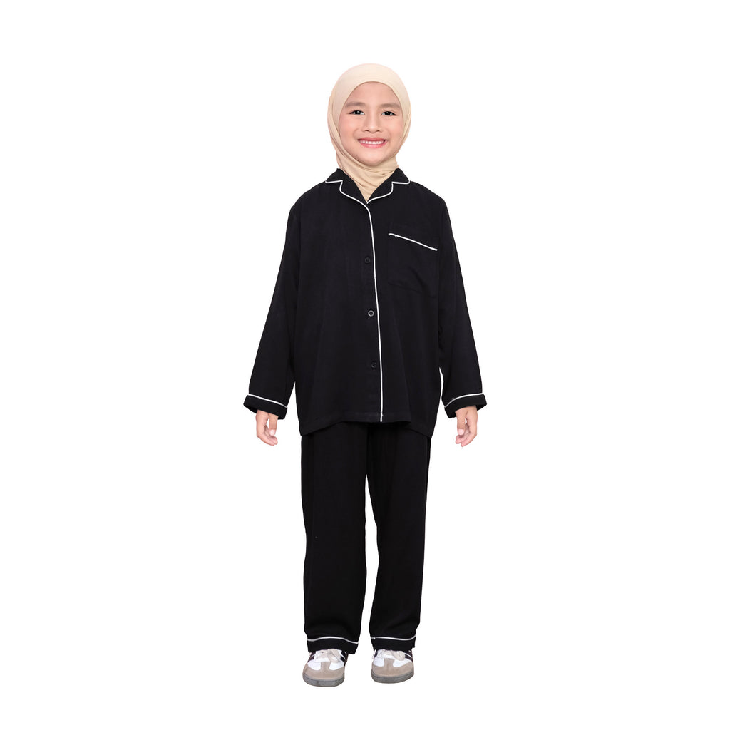 RAHA PAJAMAS - BLACK