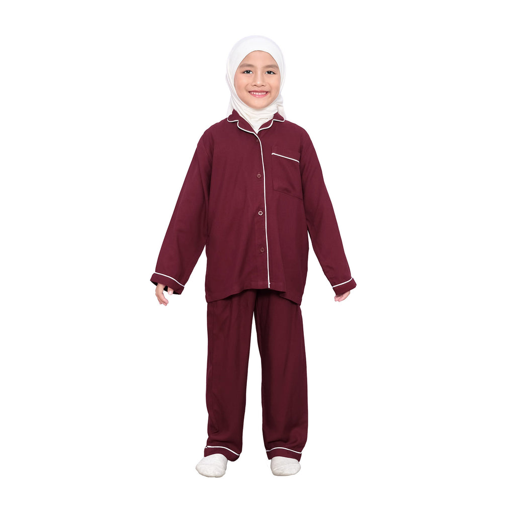 RAHA PAJAMAS - MAROON