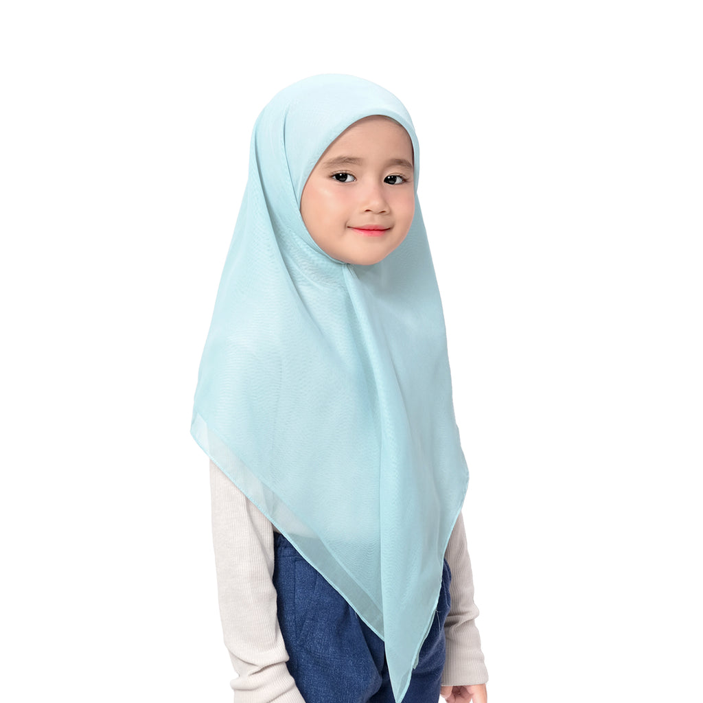 EUN MI SQUARE HIJAB - SEA GLASS