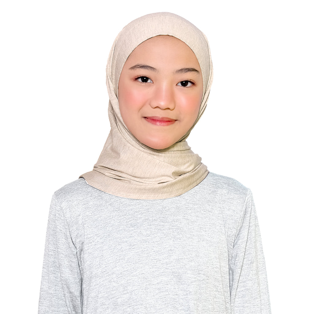 ANISHA HIJAB INSTANT - MISTY OAT