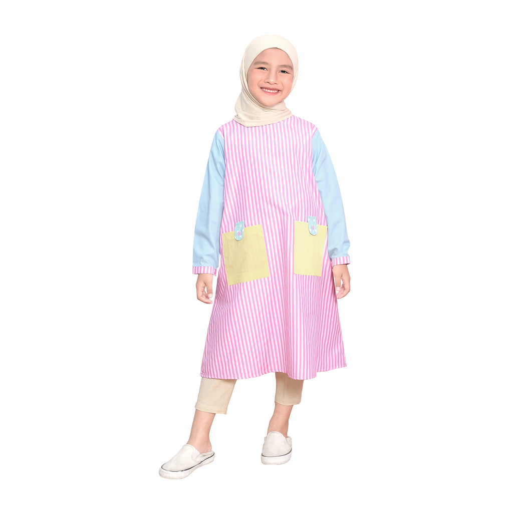 ASKA TUNIK - CHEERFULL PINK