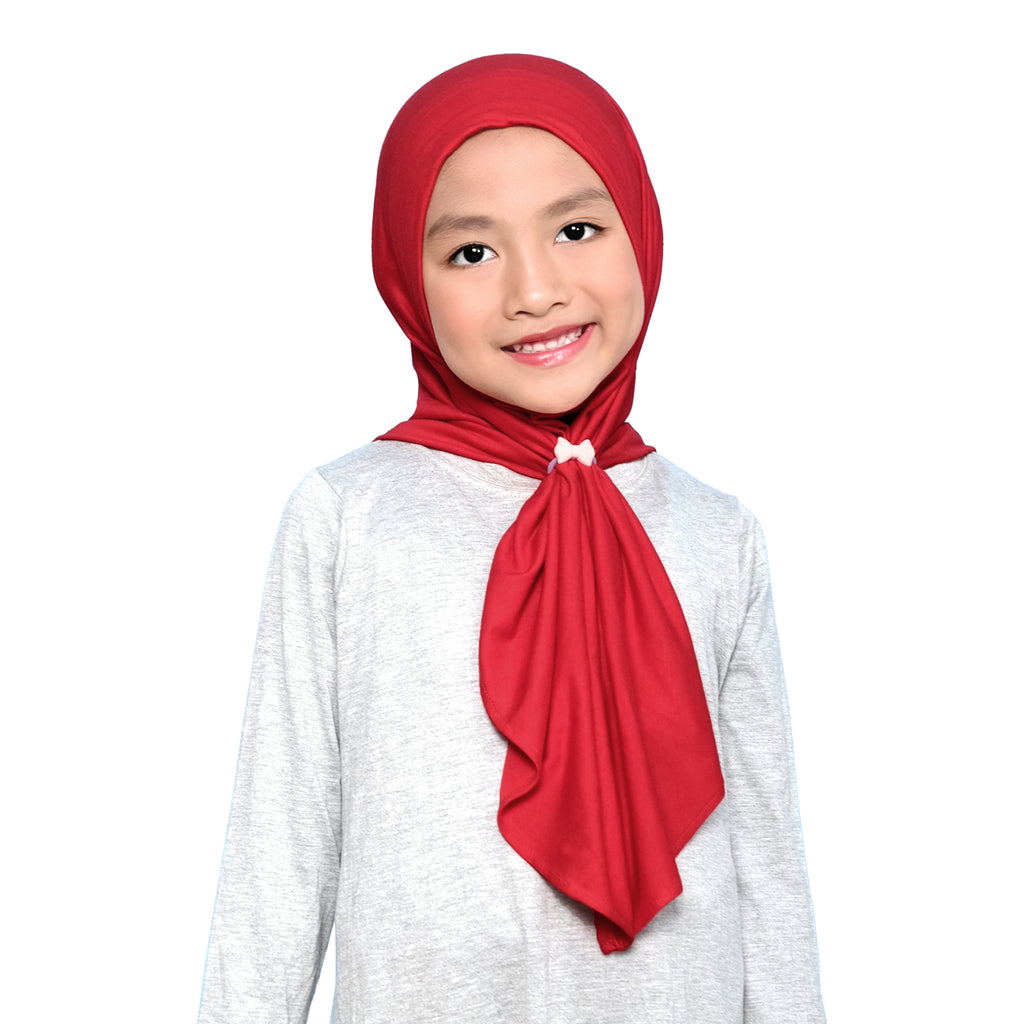 ANISHA HIJAB INSTANT - RED