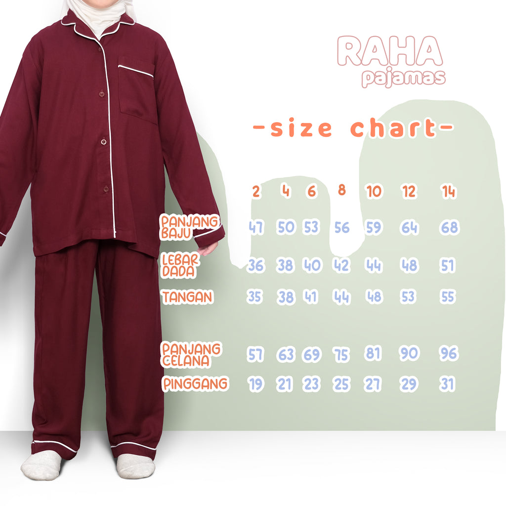 RAHA PAJAMAS - BLACK