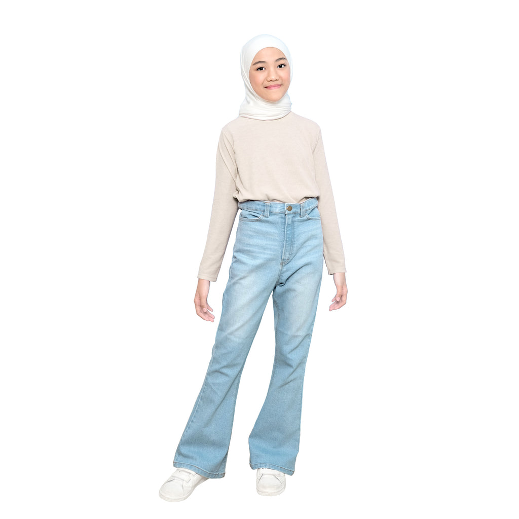 MIORI PANTS - SNOW BLUE