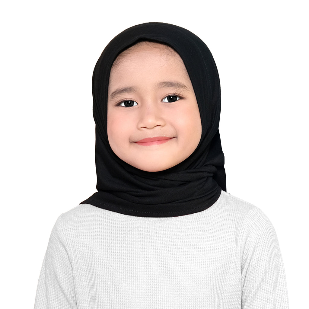 ANISHA HIJAB INSTANT - BLACK