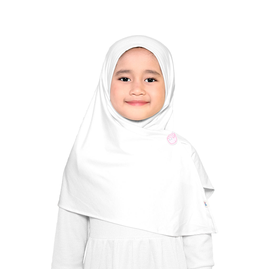 ANISHA HIJAB INSTANT - BROKEN WHITE