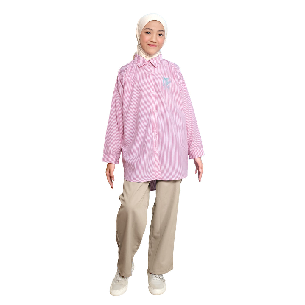 BOOMI SHIRT - PINK BLUSH