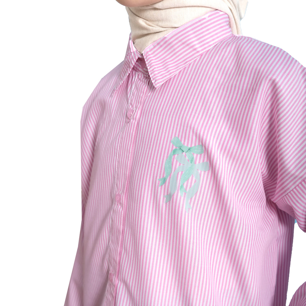 BOOMI SHIRT - PINK BLUSH