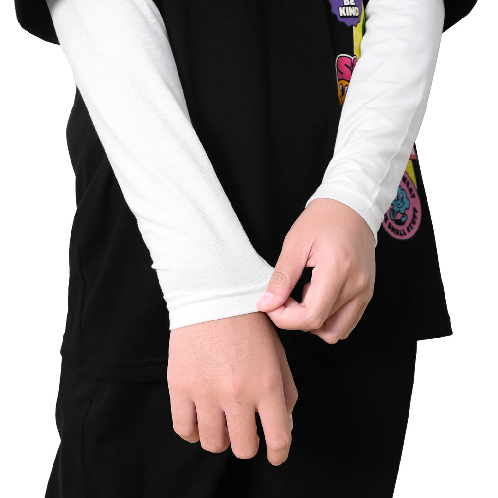 YUMA OVERSIZE TEE - MIDNIGHT BLACK