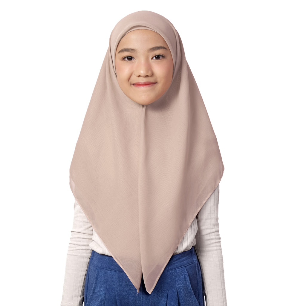 EUN MI SQUARE HIJAB - SWEET BLUSH