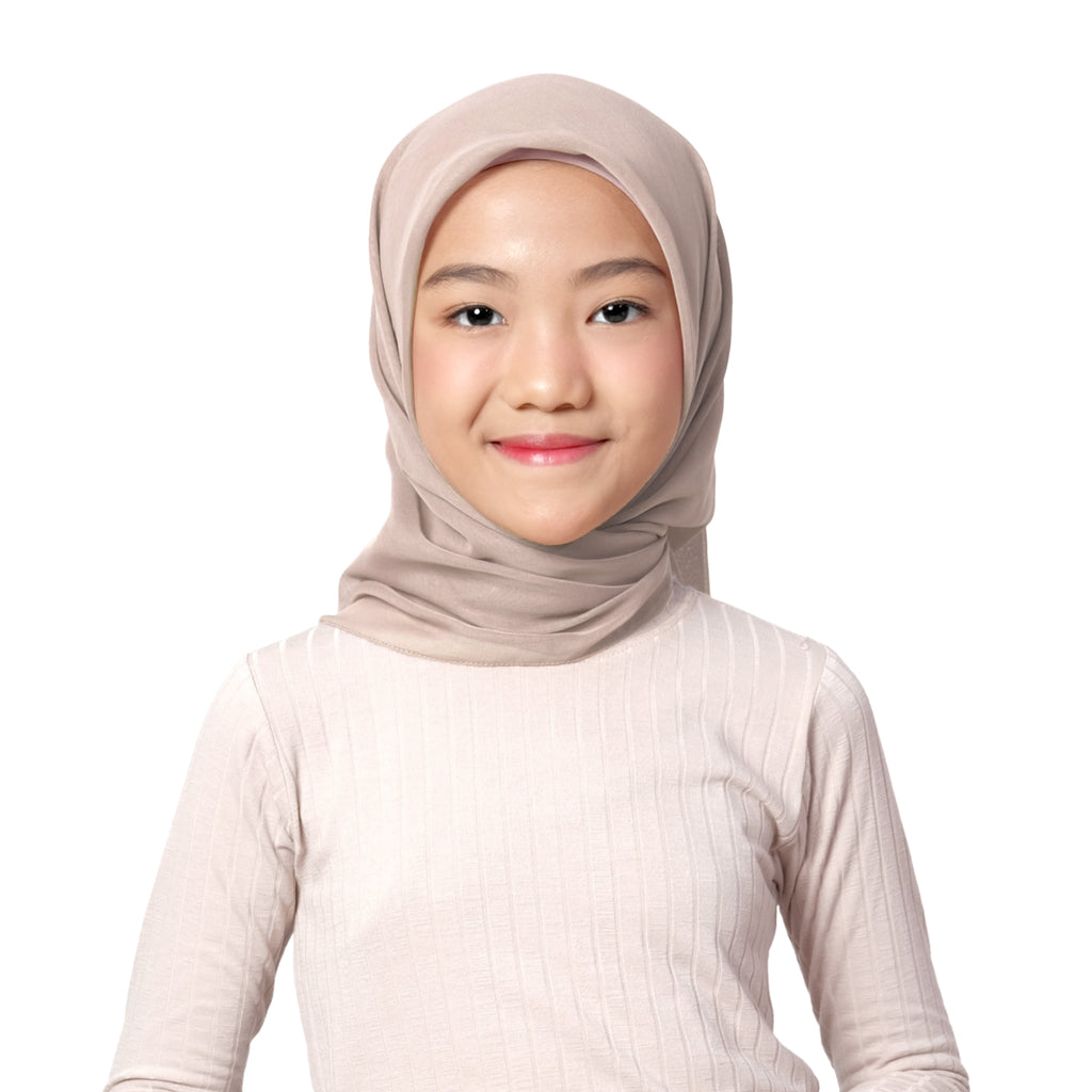 EUN MI SQUARE HIJAB - WAFFLE