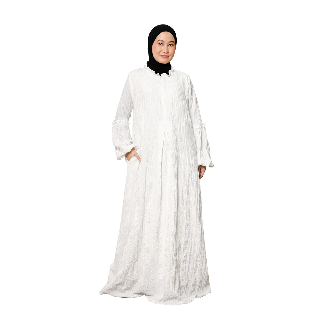 ''EID SERIES'' HANIA DRESS MOM - WHITE