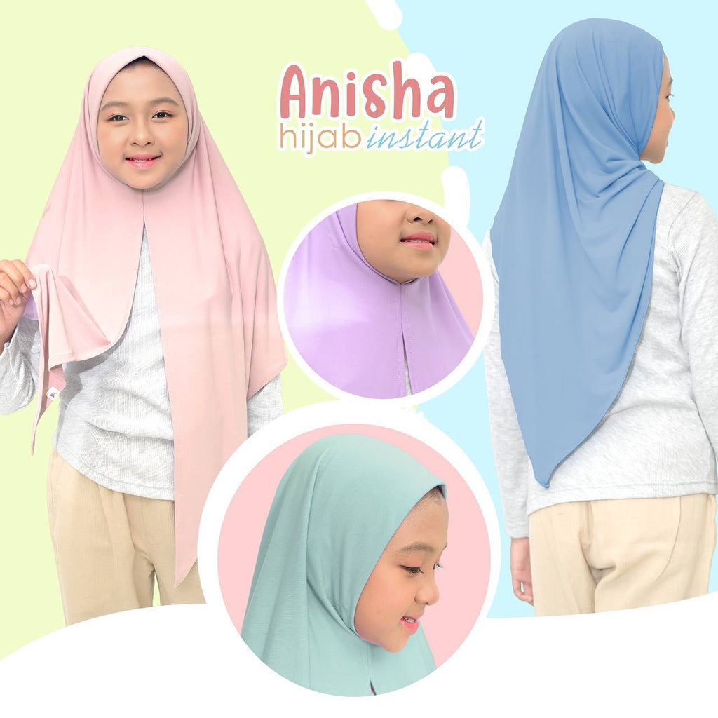 ANISHA HIJAB INSTANT - PINK