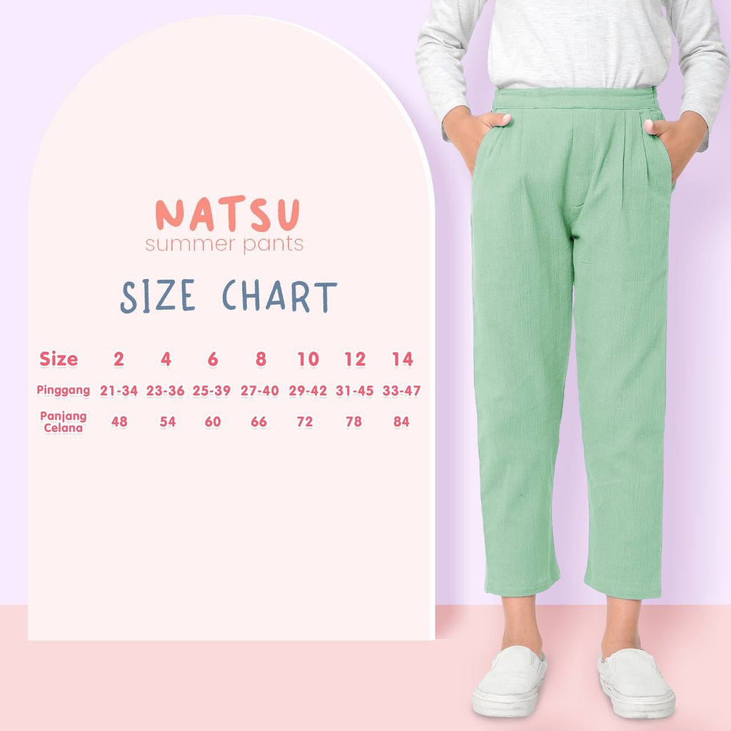 NATSU SUMMER PANTS - CREAM